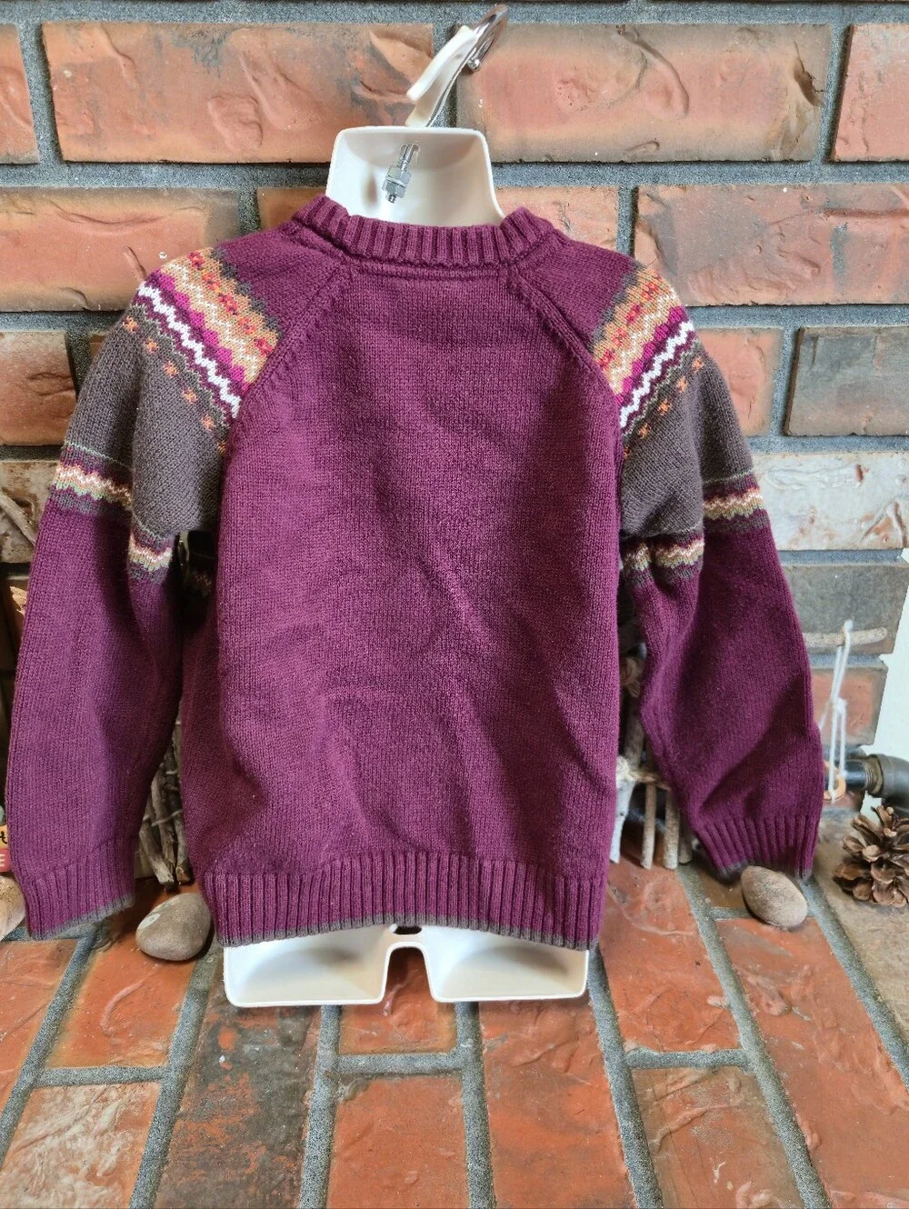 Embroidered Forest Animal Sweater - Enchanted Forest